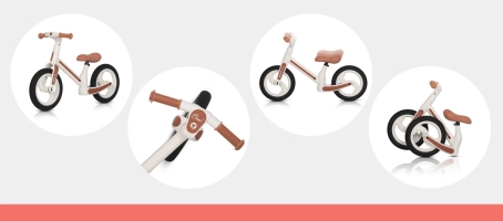 Rowerek biegowy Colibro CIAO | Milky White