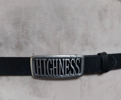 Nowy skórzany pasek męski do spodni