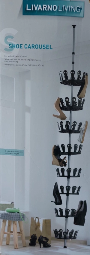Stojak obrotowy na obuwie Shoe Carousel