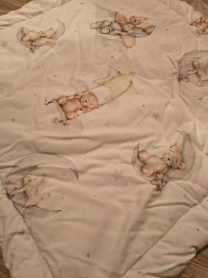 Rożek niemowlęcy z velvetu Chickabidy