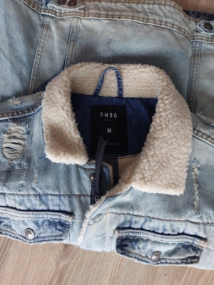 Kurtka jeansowa ocieplana