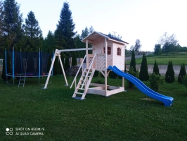 Wyroby z drewna. Domki dla dzieci, domki narzędziowe, huśtawki i wiele innych