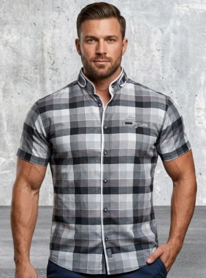 Nowa koszula krótki rękaw bawełniana