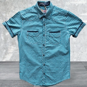 Nowa koszula krótki rękaw bawełniana