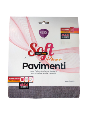 CLENDY - SOFT PANNO PAVIMENTI - ŚCIERKA Z MIKROFIBRY DO MYCIA PODŁÓG