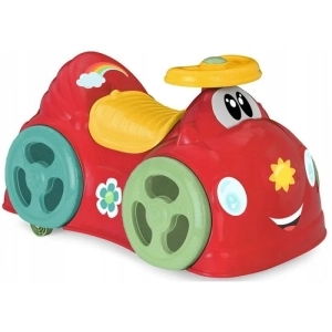 Chicco Eco+ - jeździk, autko all around | czerwony