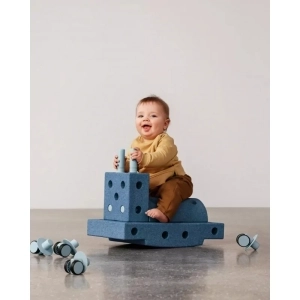 MODU Curiosity Set – Kreatywne klocki rozwijające motorykę dużą | Niebieski