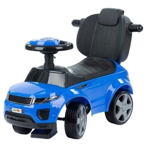 LeanToys - jeździk dla dziecka z pchaczem | Niebieski