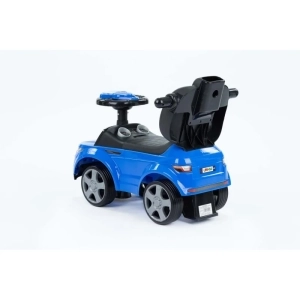 LeanToys - jeździk dla dziecka z pchaczem | Niebieski