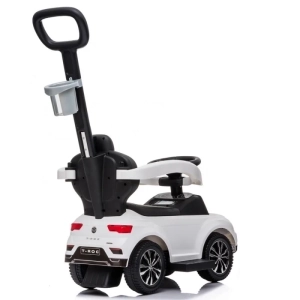 Volkswagen T-Roc - jeździk dla dziecka z pchaczem | Biały