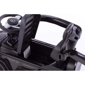 Mercedes G350 NEW - jeździk dla dziecka z pchaczem | Czarny