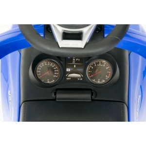 Mercedes Amg C63 - jeździk dla dziecka z pchaczem | Niebieski