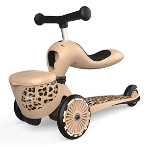 Scoot and Ride Highwaykick 1 Lifestyle - 2w1 Jeździk i Hulajnoga 1-5 Lat | Leopard