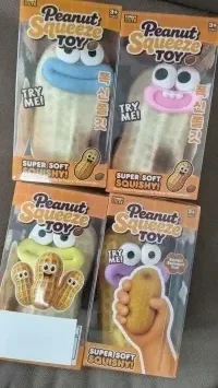 Nowe gniotki oryginalne Squeeze Peanut 10 cm
