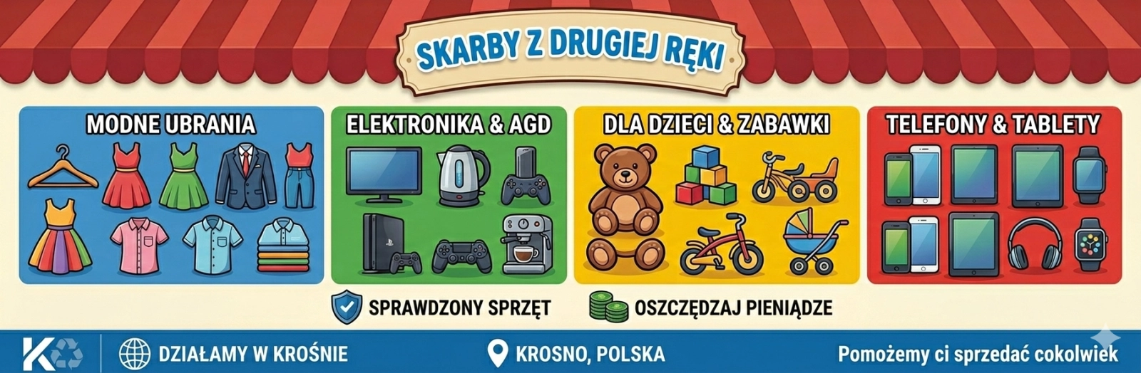 Komis Krosno - skarby z drugiej ręki
